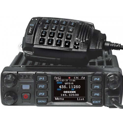 Radio veicolare Anytone AT-D578UV II Plus con microfono