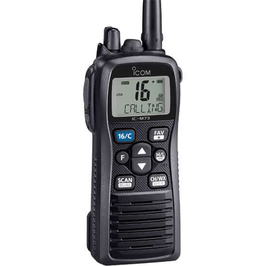 Ricetrasmettitore VHF nautico Icom IC-M73 Euro Plus 6W