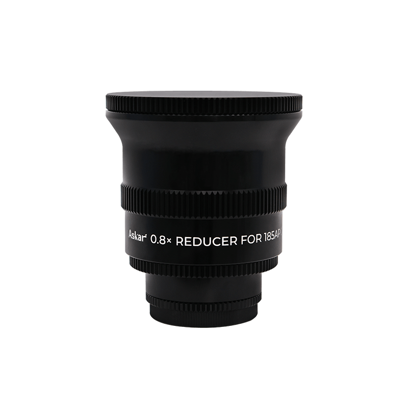 Riduttore Askar 0.8x per 185APO, migliora campo visivo F5.6