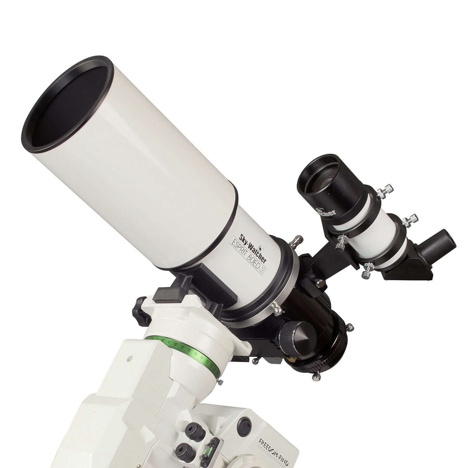 Telescopio SkyWatcher APO Esprit 80 con spianatore per astrofotografia