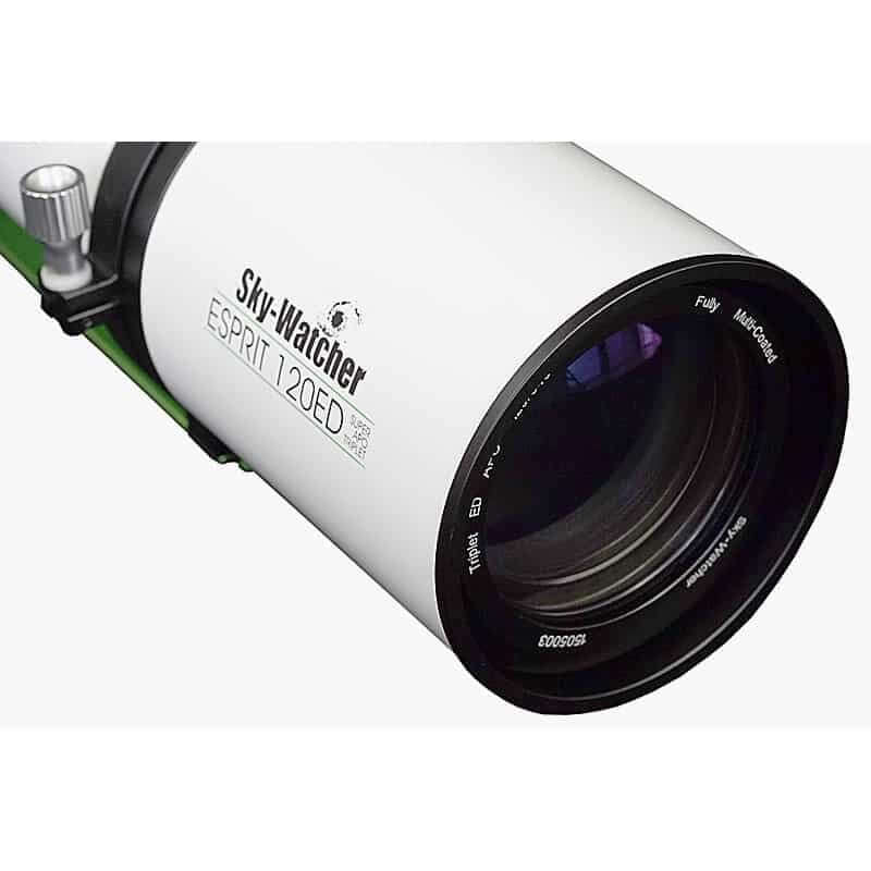 Tubo ottico SkyWatcher APO Esprit 120 con spianatore.