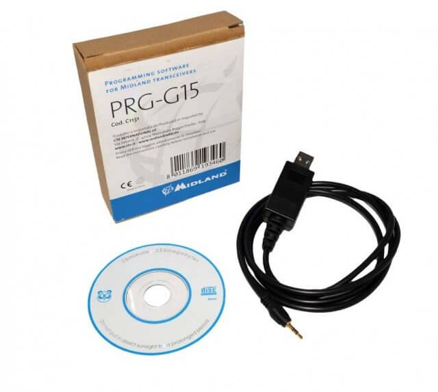 Software di programmazione Midland PRG-G15 con cavo
