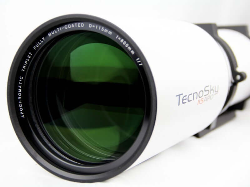 Telescopio Tecnosky Rifrattore APO Tripletto 115/800 V3 per astronomia e fotografia