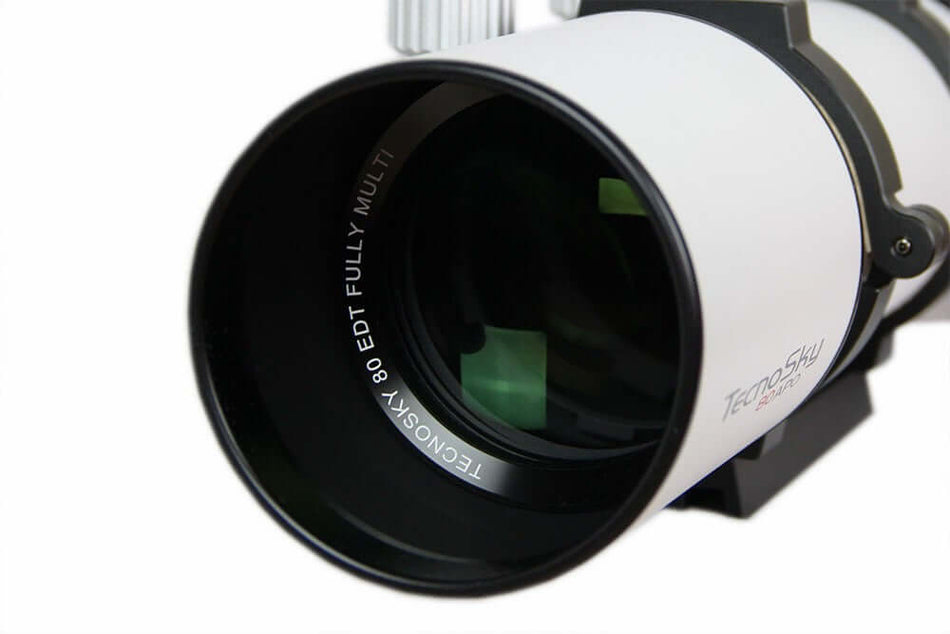 Telescopio Rifrattore Apocromatico Tecnosky EDT 80/480 V2 per astrofotografia