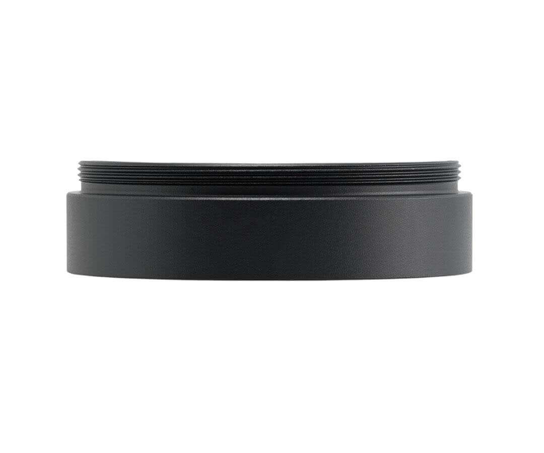 Prolunga filettata M48 10mm TS-Optics, vista laterale
