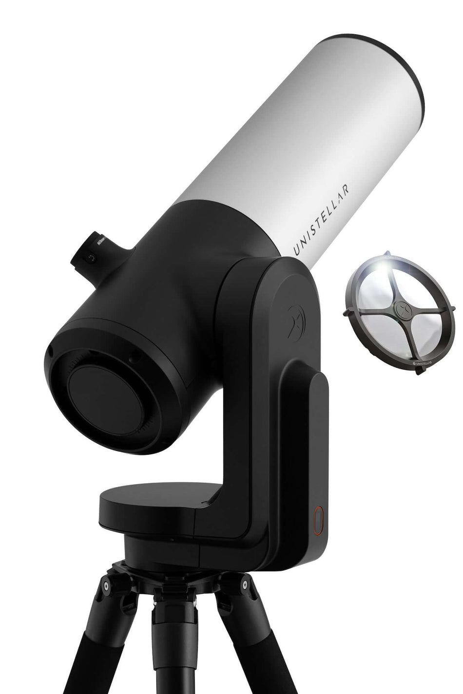 Telescopio intelligente Unistellar eVscope 2 su treppiede