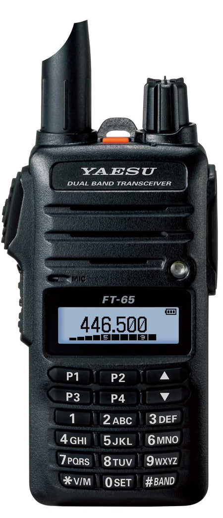 Yaesu FT-65E ricetrasmettitore portatile VHF/UHF 5W