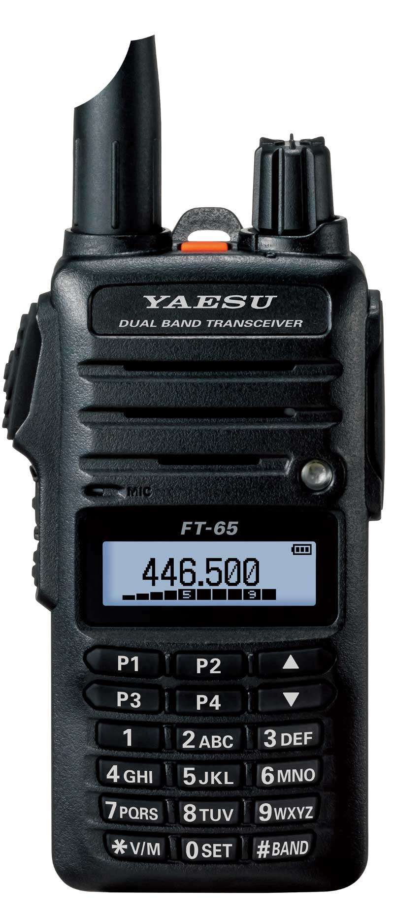 Yaesu FT-65E ricetrasmettitore portatile VHF/UHF 5W