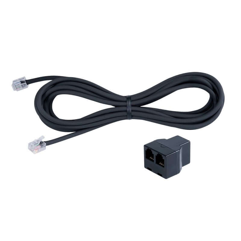 Cavo prolunga microfono YAESU MEK-5 3 metri, doppio 6 PIN per ricetrasmettitori.
