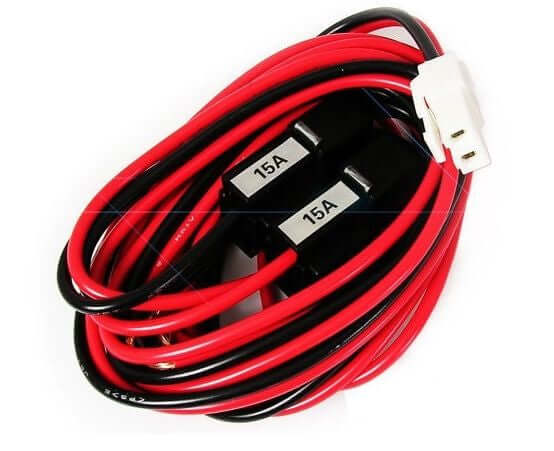 Cavo alimentazione 12V Yaesu per radio veicolari, modello T9026115, compatibile con FTM-400, FTM-100, FT-7900, FT-8800, FT-8900, FTM-3200.