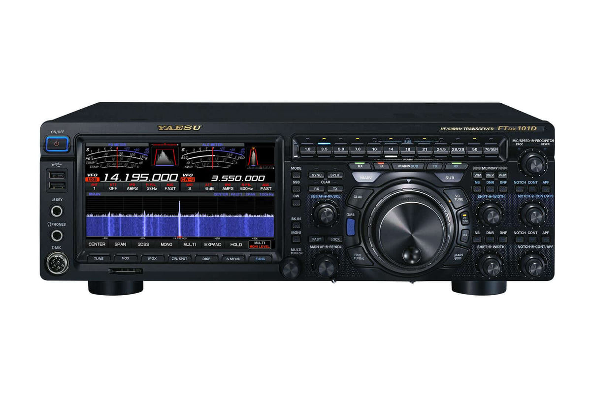 Yaesu FT-DX101D ricetrasmettitore HF 6m 4m 100W con SDR
