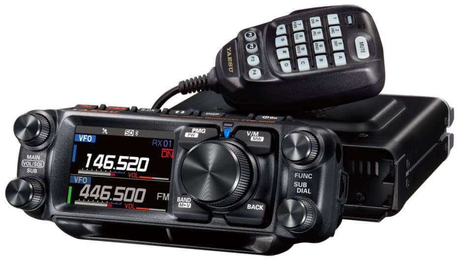 Ricetrasmettitore Yaesu FTM-500DE dual band con microfono